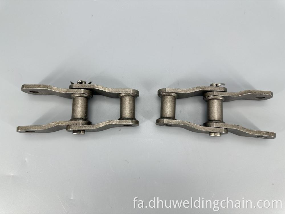 زنجیره صفحه خم شده جوش داده شده welded bent plate chain